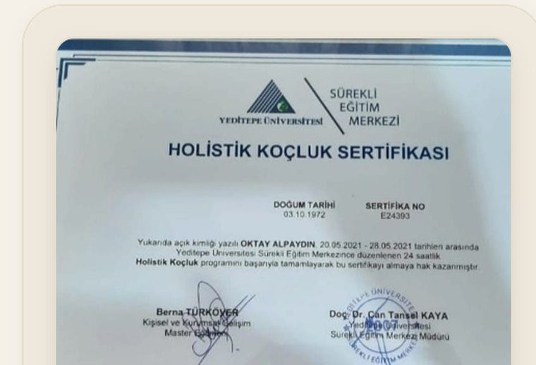 Holistik Koçluk Sertifikası